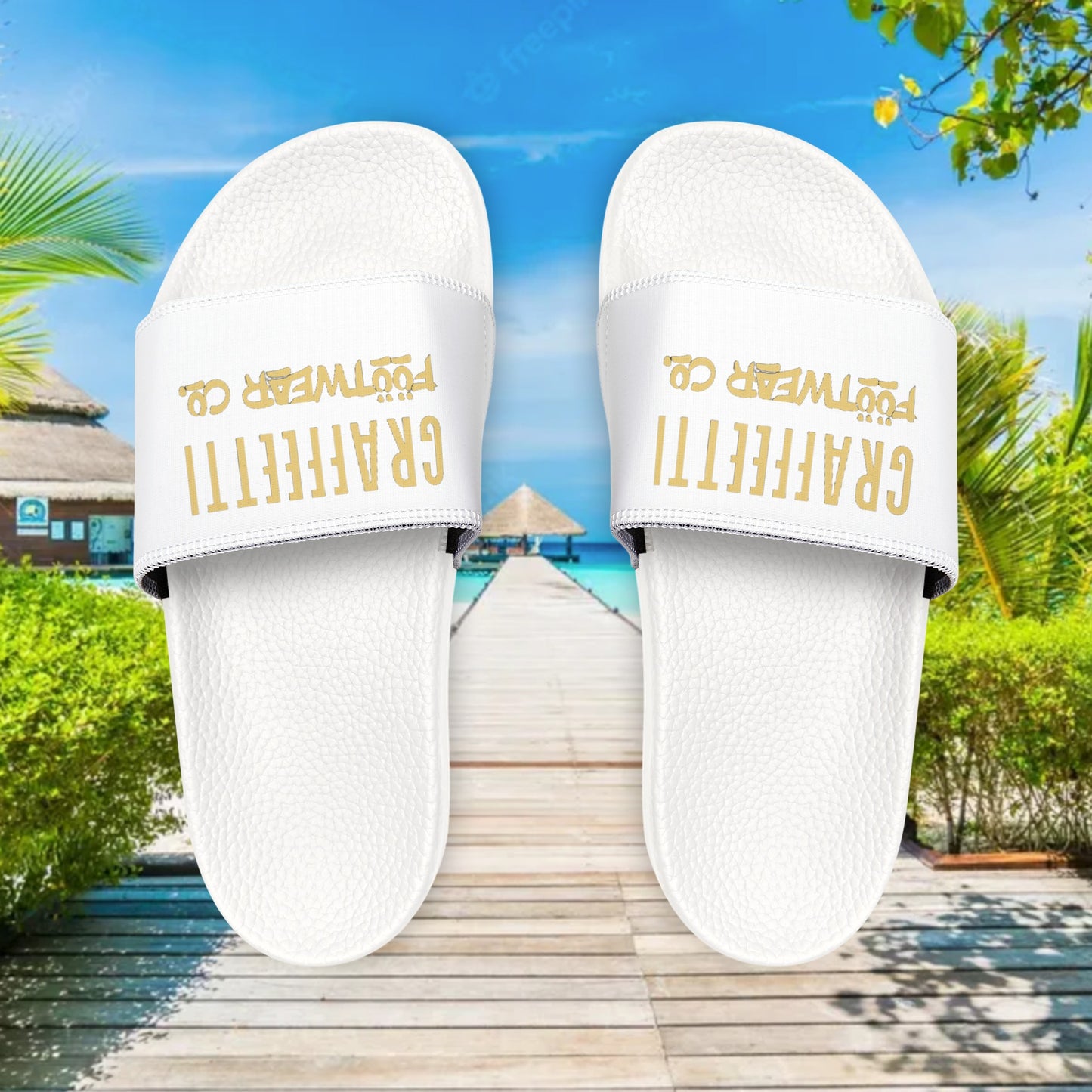 Unisex Flip Flop, Sandal Slides made by Graffeetti Footwear Co.