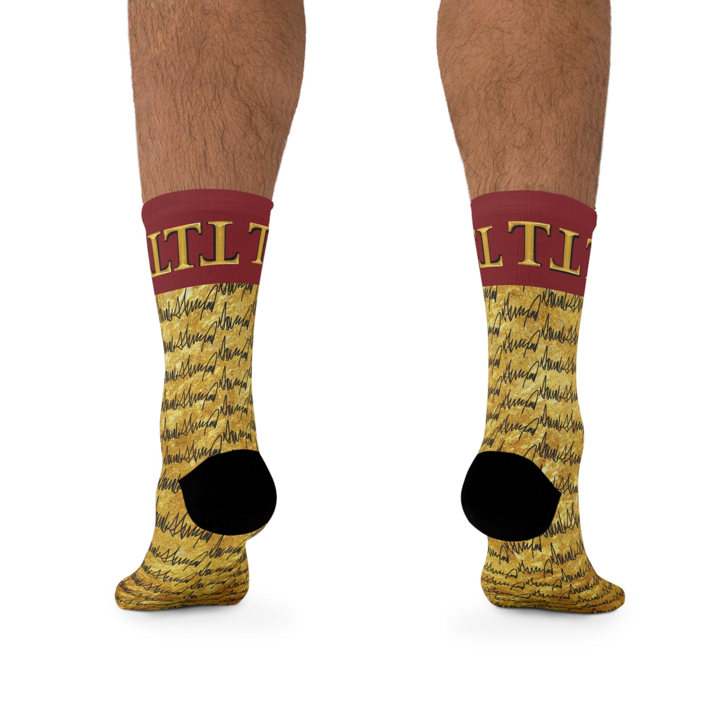 Socks, Poly Blend Sport Socks, Graffeetti FööTwear Universal Size, Unisex, Donald J Trump Collection