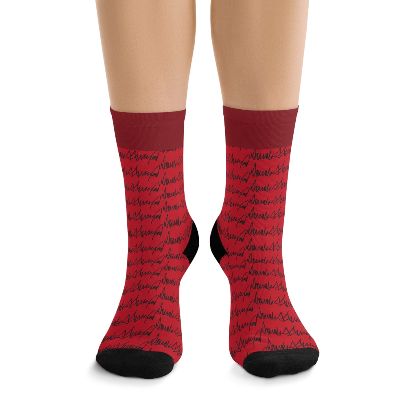 Socks, Poly Blend Sport Socks, Graffeetti FööTwear Universal Size, Unisex, Donald J Trump Collection