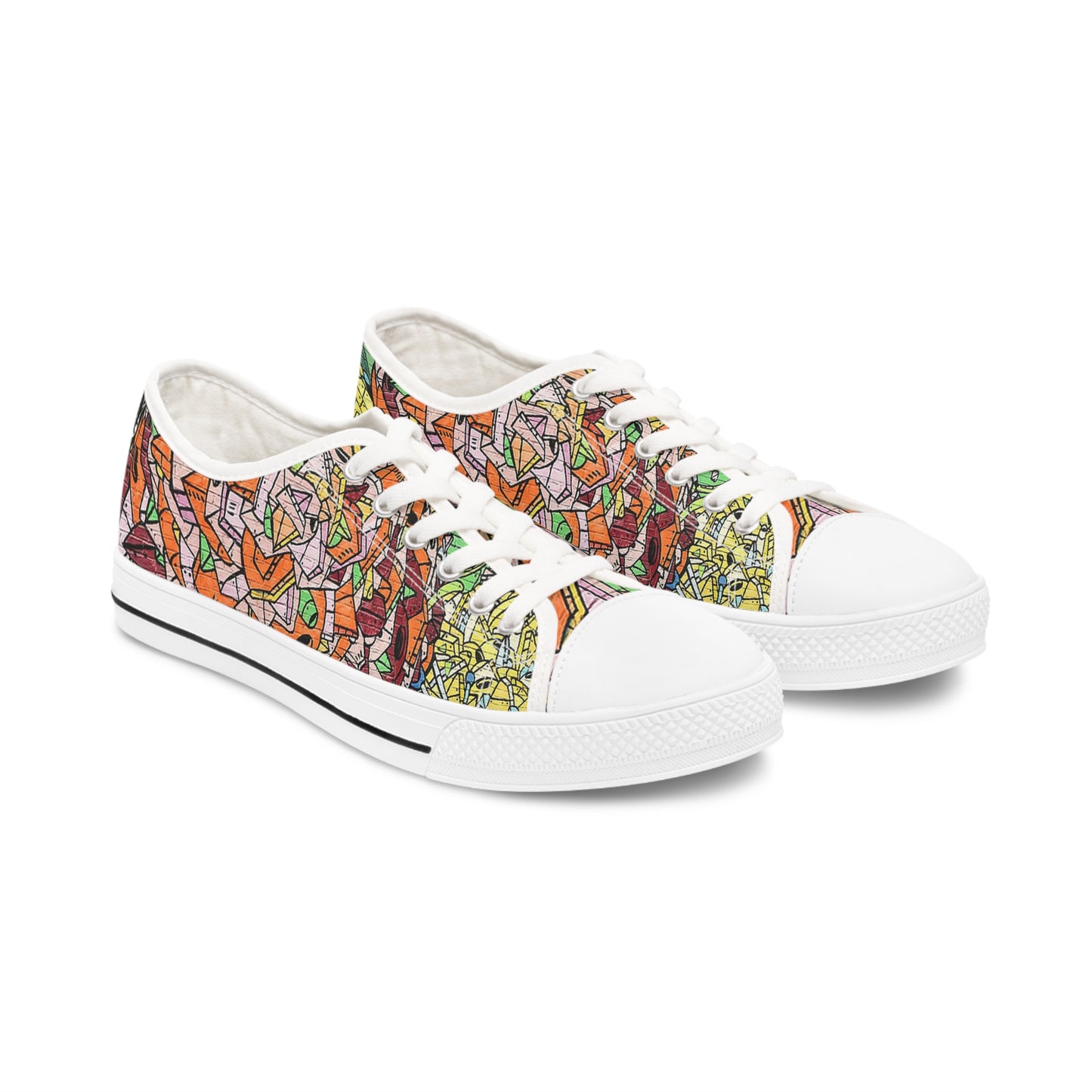 Converse Low Profile Unisex Sneaker by Graffeetti Footwear, Converse Profile Sneakers