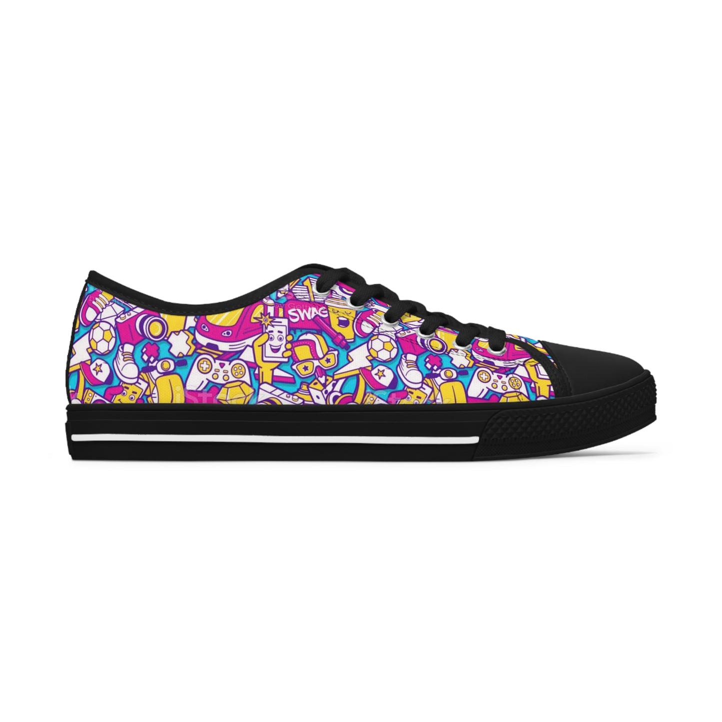 Converse Low Profile Unisex Sneaker by Graffeetti Footwear, Converse Profile Sneakers