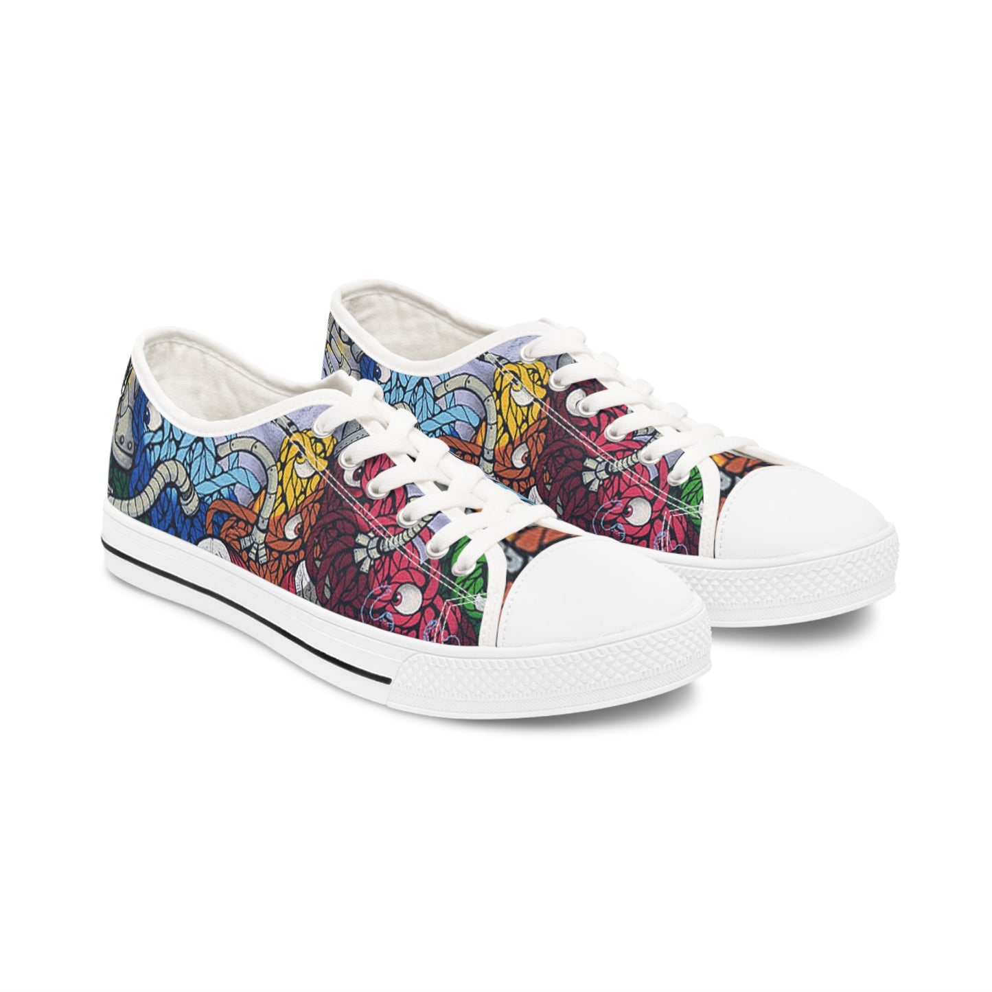 Converse Low Profile Unisex Sneaker by Graffeetti Footwear, Converse Profile Sneakers