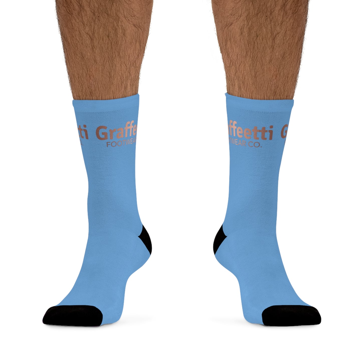 Socks, Recycled Poly Socks, by Graffeetti Footwear Signature Mid Size Compression Socks, Universal Gender., FREE SHIPPING, ECO-Friendly Sock