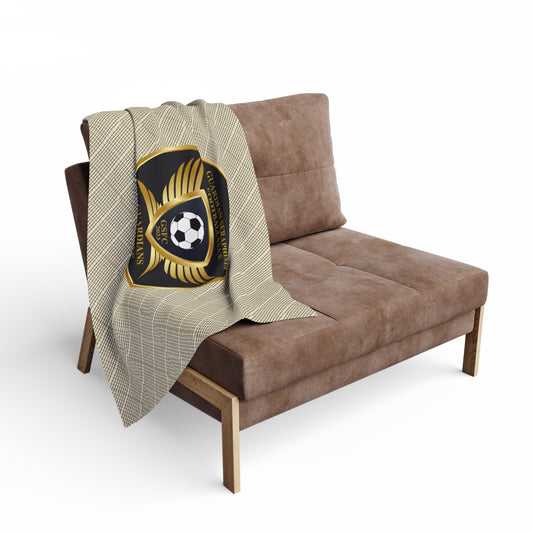 Arctic Fleece Blanket 3 Sizes, Guardian Seraphims FC Stadium Blankets, made for Graffeetti Footwear Co.