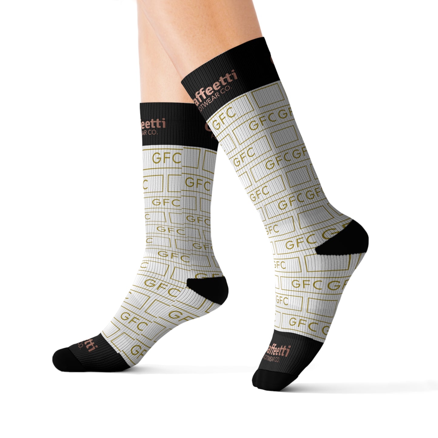 Socks, Poly Blend in Three Sizes, Small, Medium, Large, Sport Socks, Graffeetti FööTwear Universal Size, Unisex