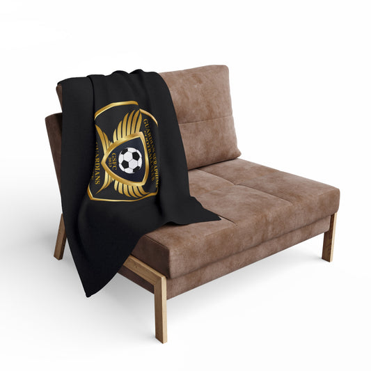 Arctic Fleece Blanket 3 Sizes, Guardian Seraphims FC Stadium Blankets, made for Graffeetti Footwear Co.