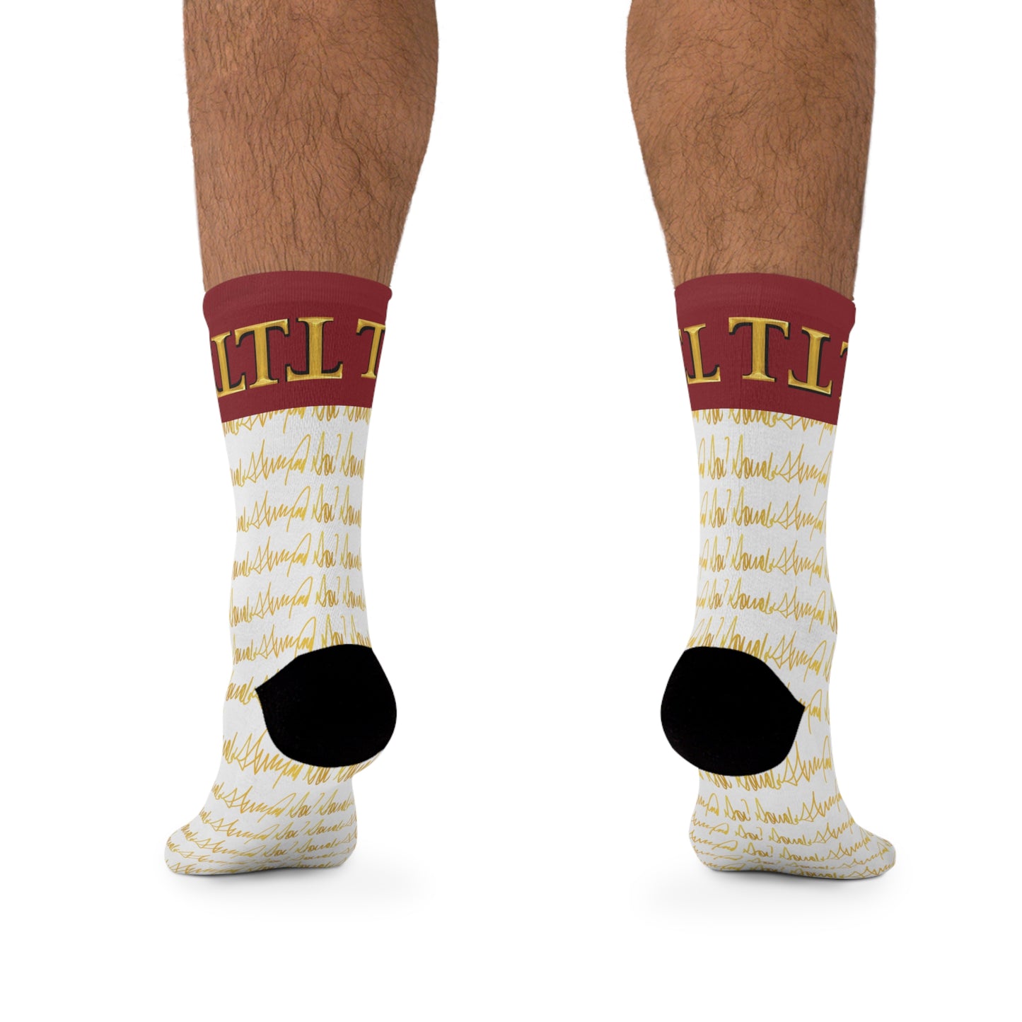 Socks, Poly Blend Sport Socks, Graffeetti FööTwear Universal Size, Unisex, Donald J Trump Collection