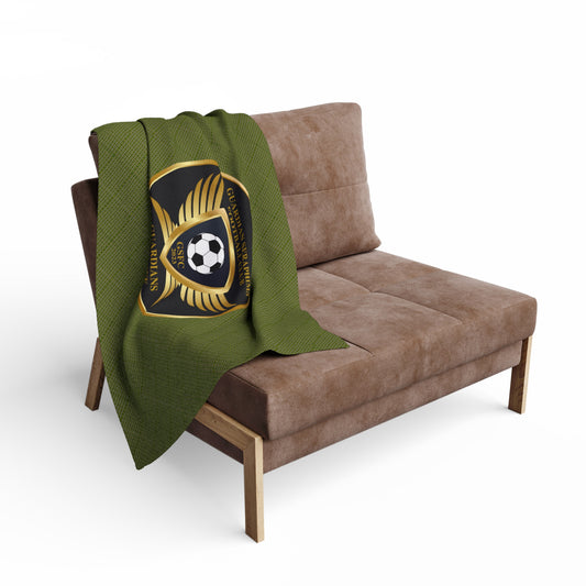 Arctic Fleece Blanket 3 Sizes, Guardian seraphims FC Stadium Blankets, made for Graffeetti Footwear Co.