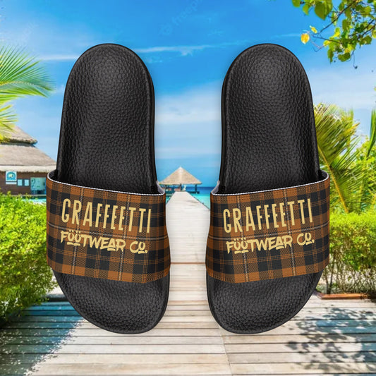 Unisex Flip Flop, Sandal Slides made by Graffeetti Footwear Co.