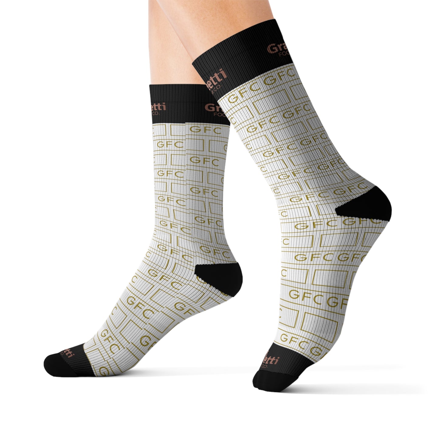 Socks, Poly Blend in Three Sizes, Small, Medium, Large, Sport Socks, Graffeetti FööTwear Universal Size, Unisex